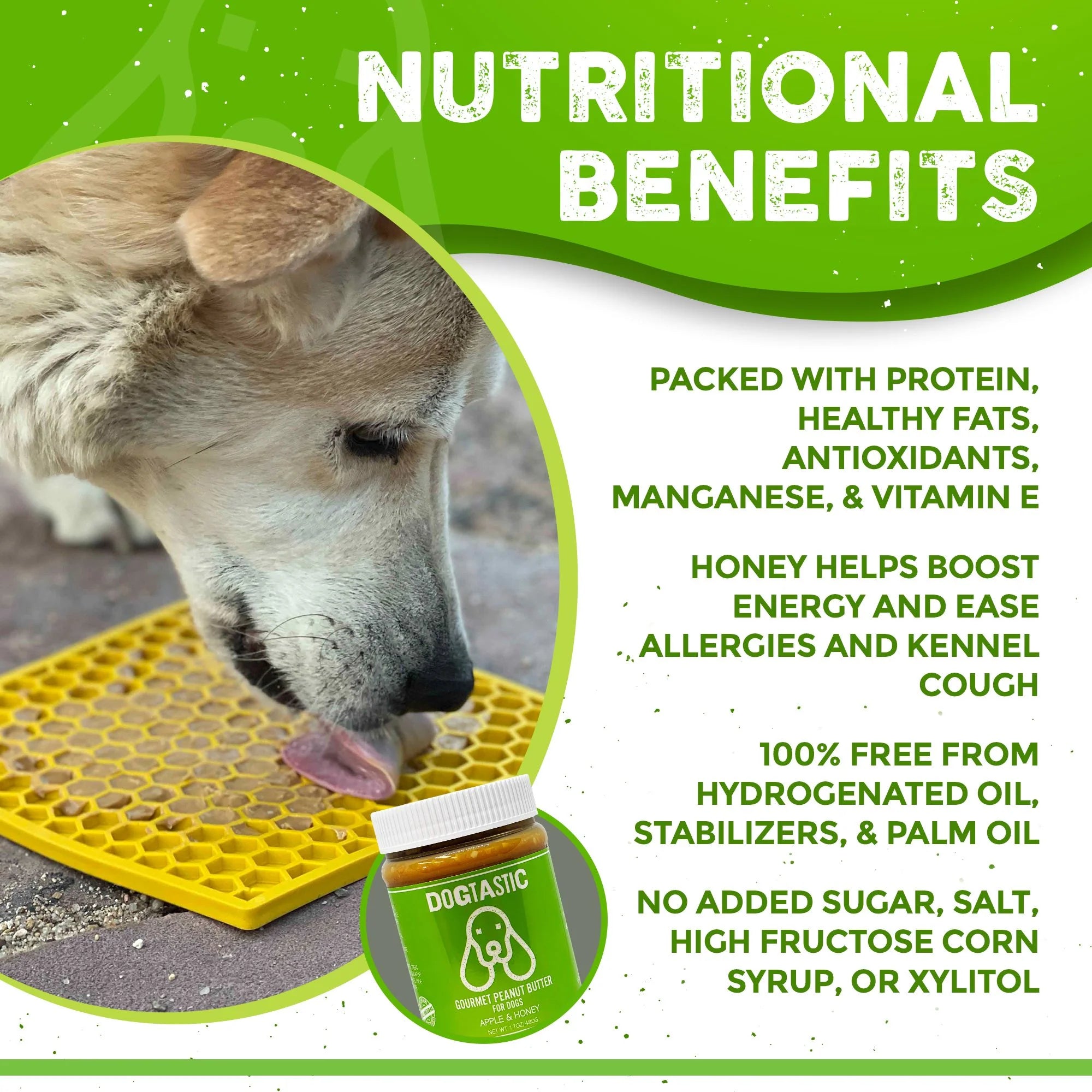 Gourmet Peanut Butter - Apple & Flax Seed