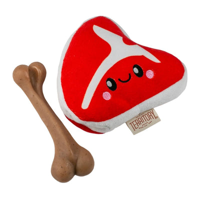 T-Bone 2-in-1 Dog Toy