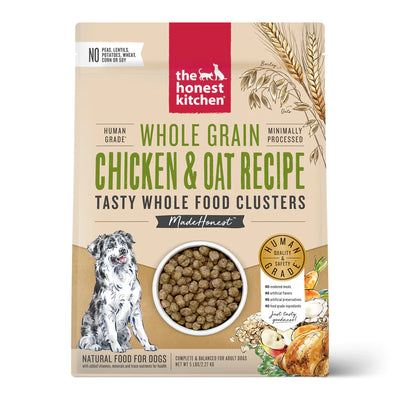 Whole Grain Chicken & Oat Recipe Food Clusters For Dogs - 5lbs