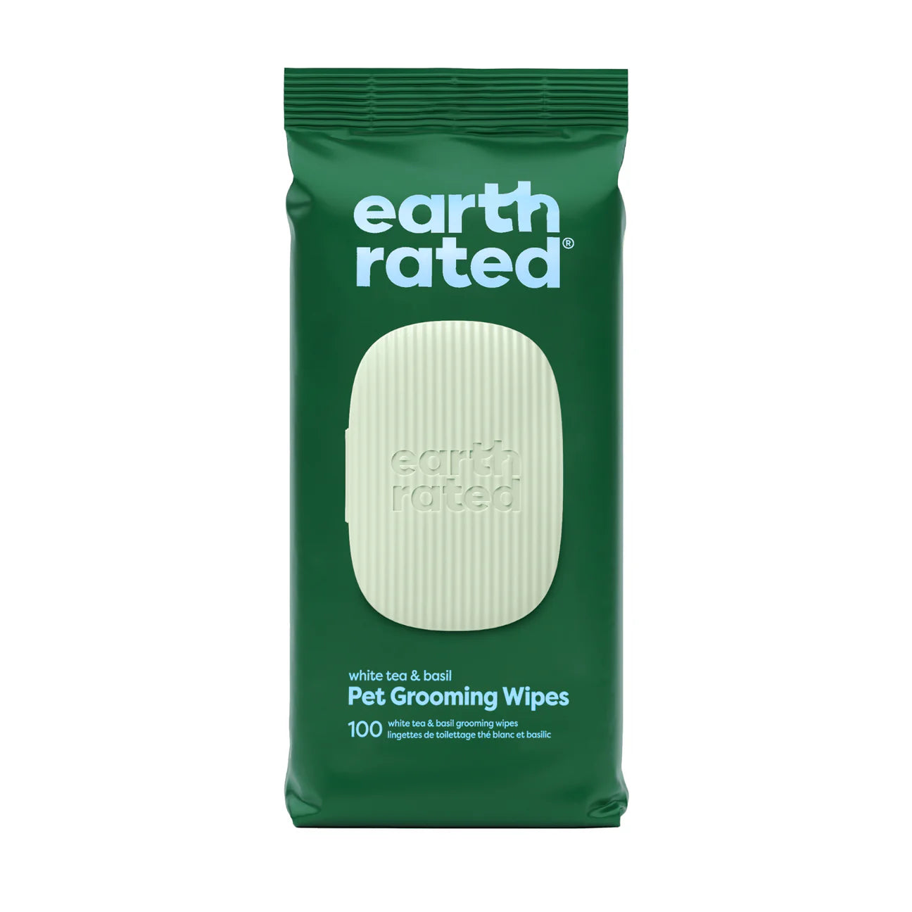 Dog Grooming Wipes White Tea & Basil