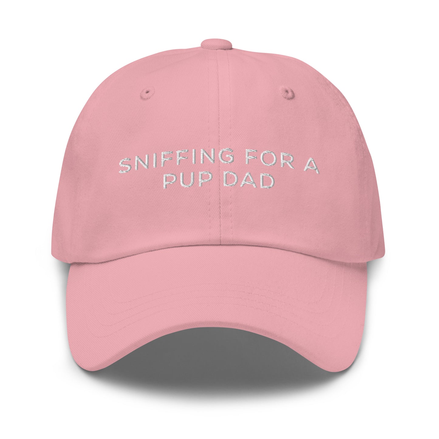 Sniffing for a Pup Dad hat