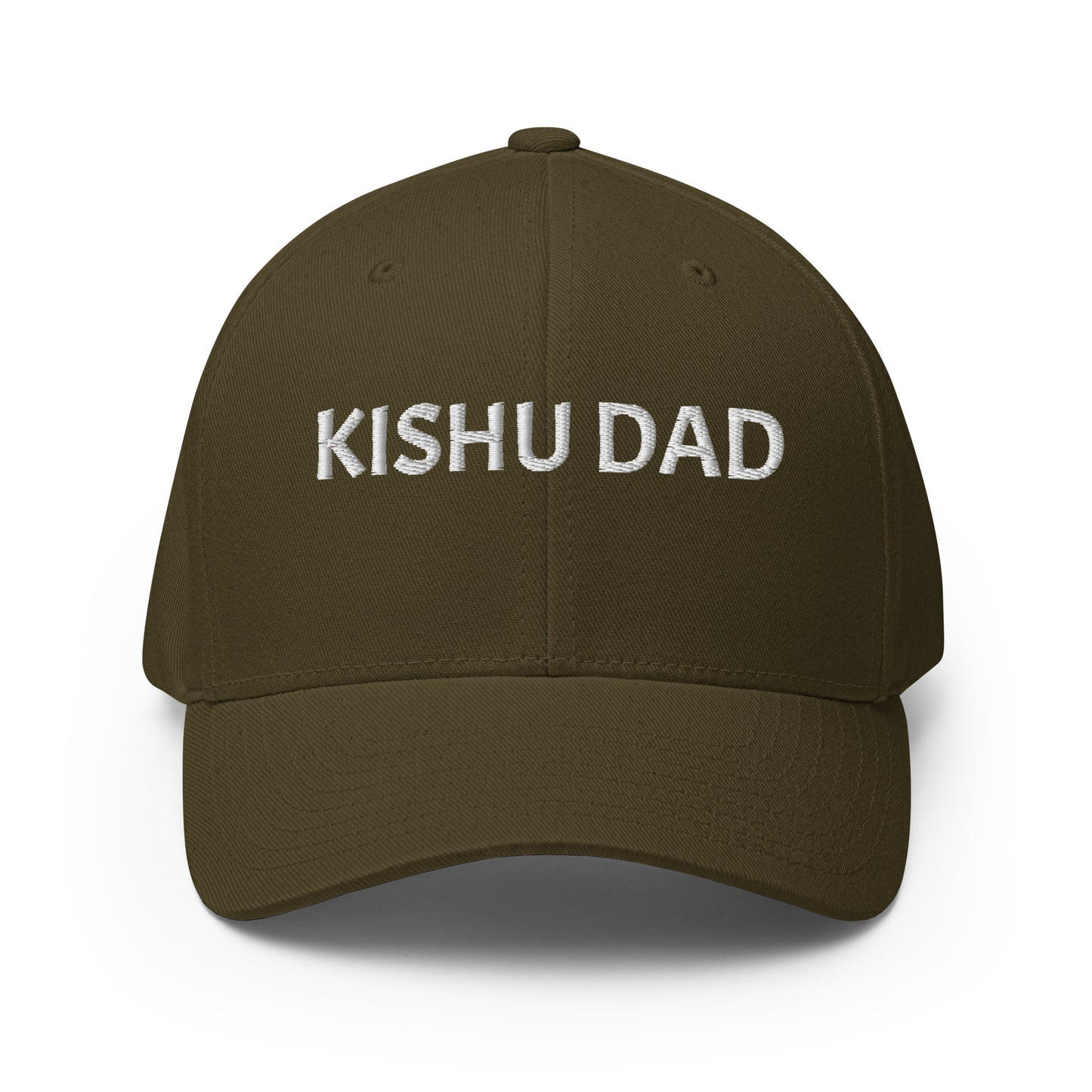 olive kishu dad hat